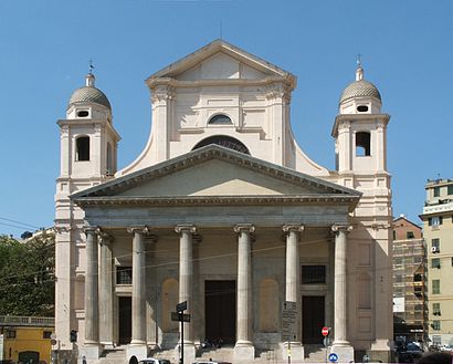 Resultado de imagen de Basílica de la Annunziata genova